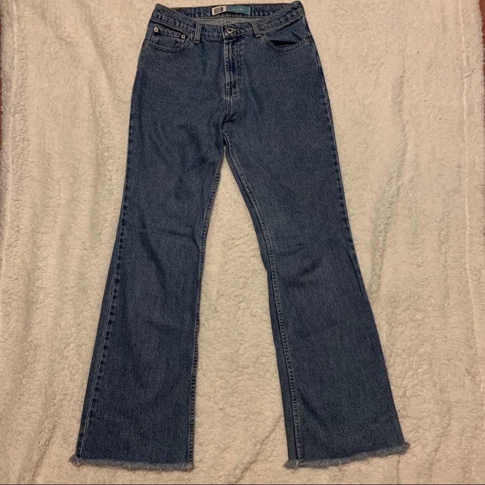 90s Faded Glory Frayed Hem Jeans